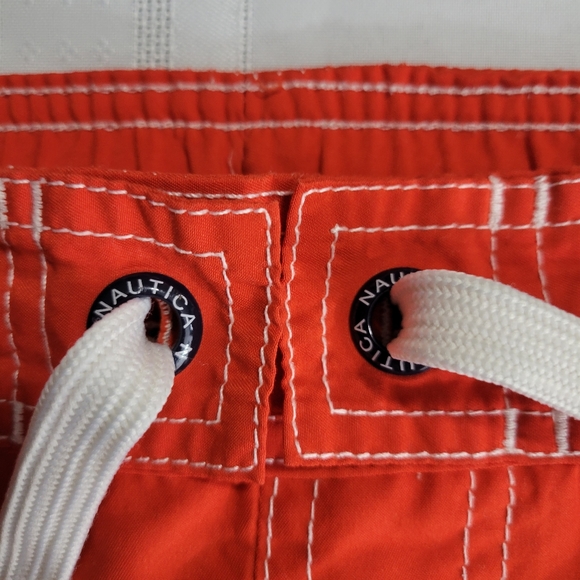 NAUTICA Boys XL 18/20  Swim Trunks beach Logo - Picture 7 of 13